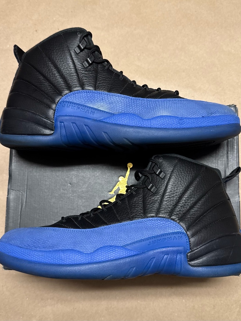 Nike Air Jordan 12 Retro Game Royal Mens size 14 Basketball Shoes Rare!